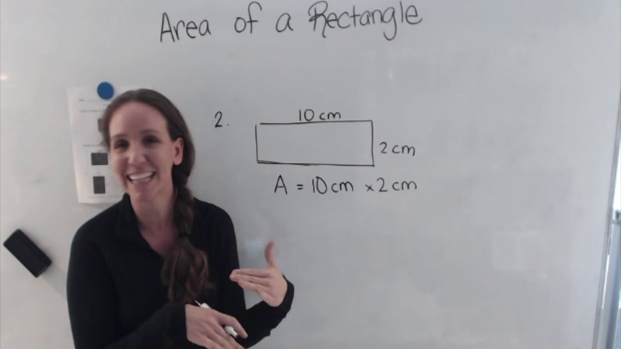 How to calculate Area of a Rectangle - YouTube