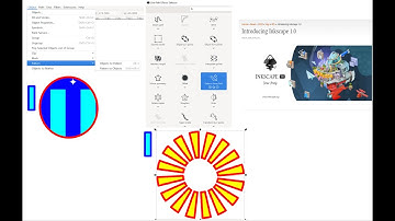 Inkscape 1.0 Tutorial. Inkscape LPE  Live Path Effect pattern along path vs objects to pattern.