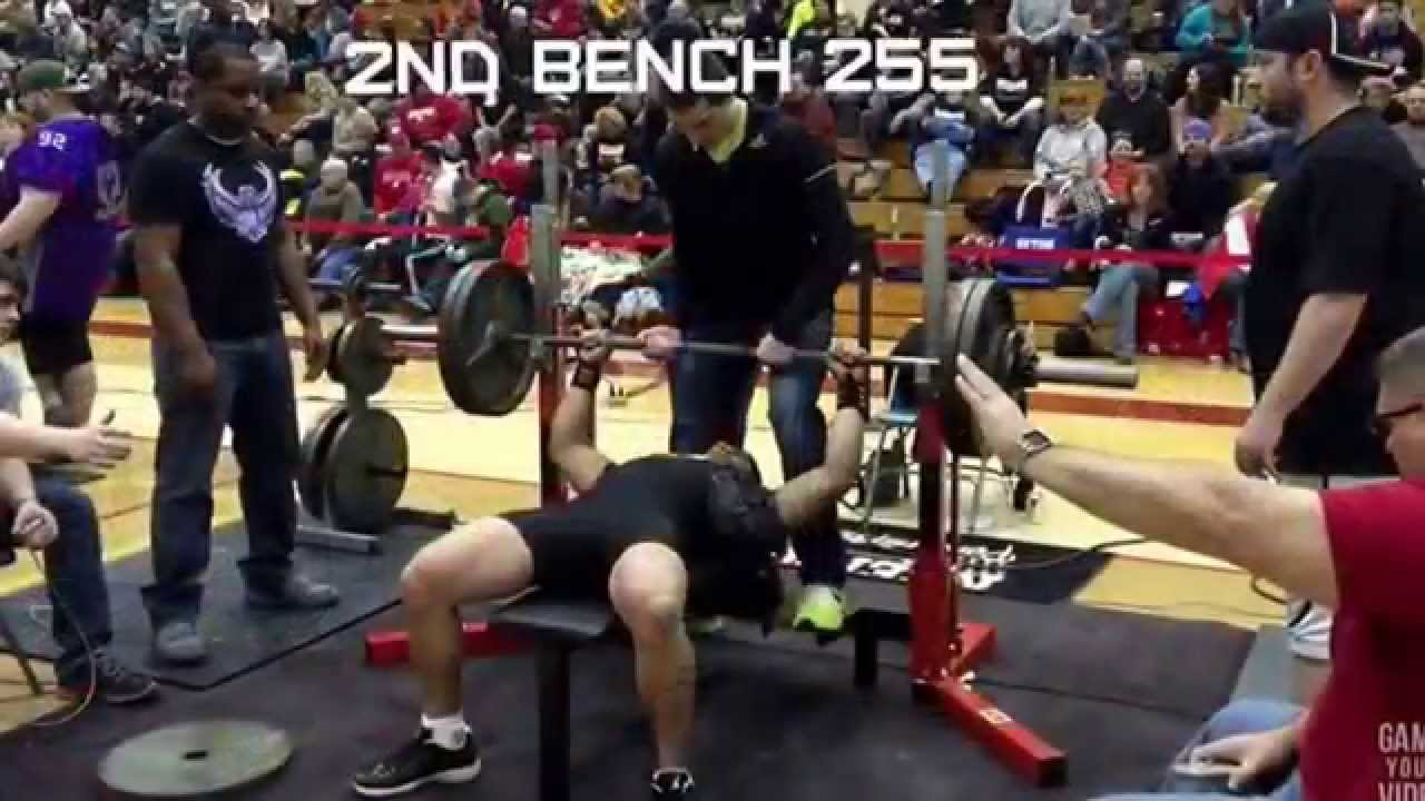 First high school powerlifting meet! Neenah invitational. 2715. YouTube