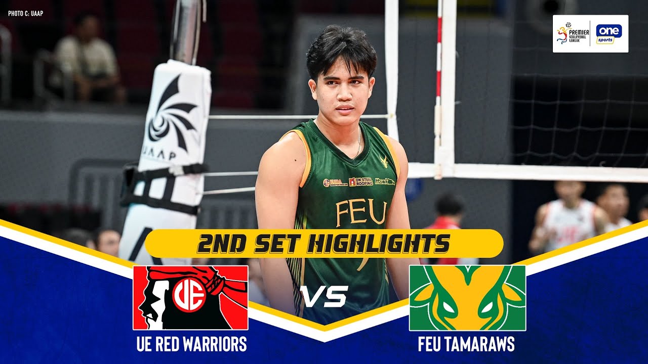 UE vs. FEU | SET 2 GAME HIGHLIGHTS | UAAP SEASON 87 MEN'S VOLLEYBALL ...