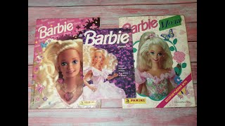 Barbie альбом stickers (Panini) и каталог Barbie (Mattel) 1993