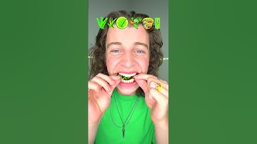 Thumbnail of Spicy Green Food ASMR!? 🥵
