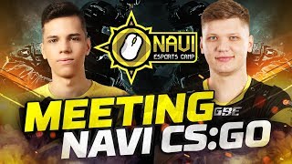 Esports camp players vs NAVI CS:GO