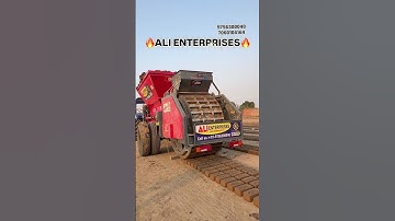 Automatic Bricks Making Machine Working Demo BMG2025