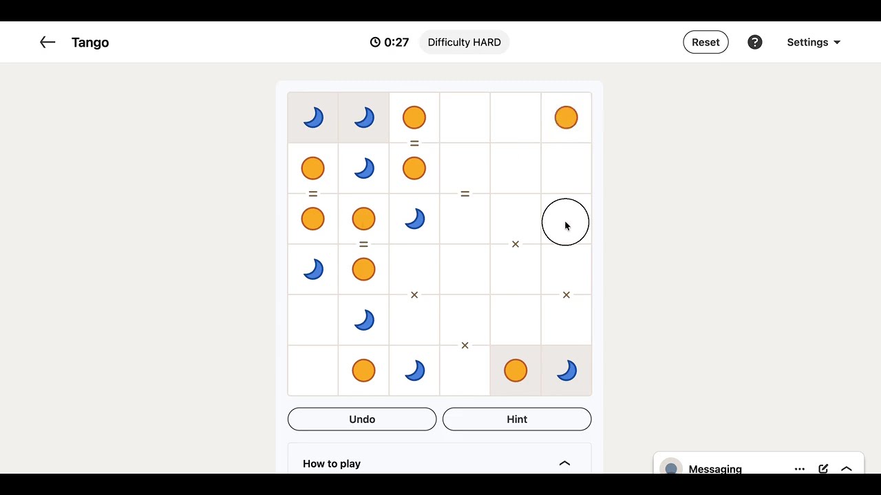 LinkedIn Tango Answer Today | 24 October 2026 - Puzzle #747