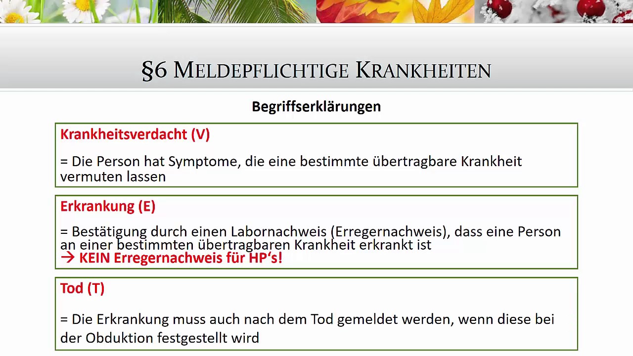 Update New Gesetzeskunde: IfSG Teil 1 - Heilpraktikerprüfung