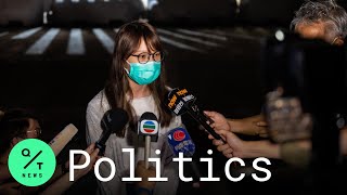 Hong Kong Activist Agnes Chow Speaks Out Against Government After Release on Bail