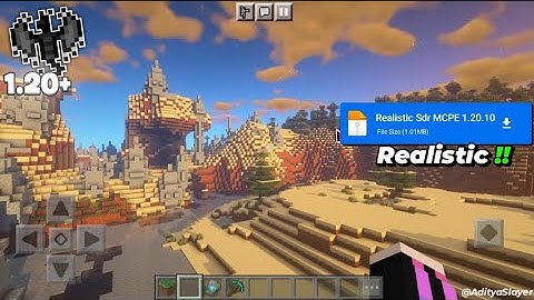 Realistic Shader For Minecraft PE - 1.20.10 ☘️ Easy! Render Dragon + 100% Working