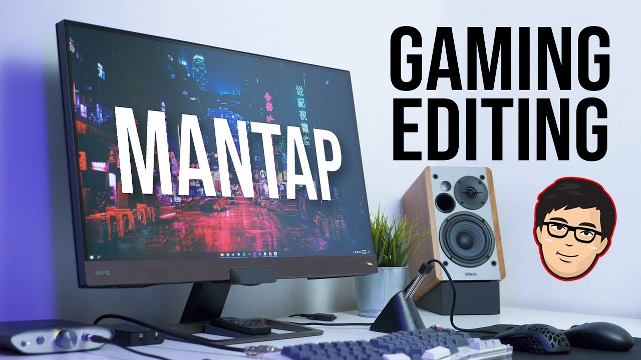 Monitor Gaming 144hz Dan Editing Video? SEMPURNA! - BenQ EX2780Q Review