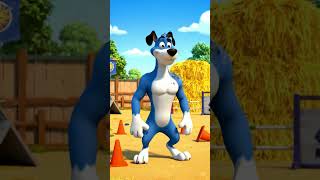 Leo the Cartoon Dog’s Hilarious Police Training Fail 😂🐾  Funny Dog Animation