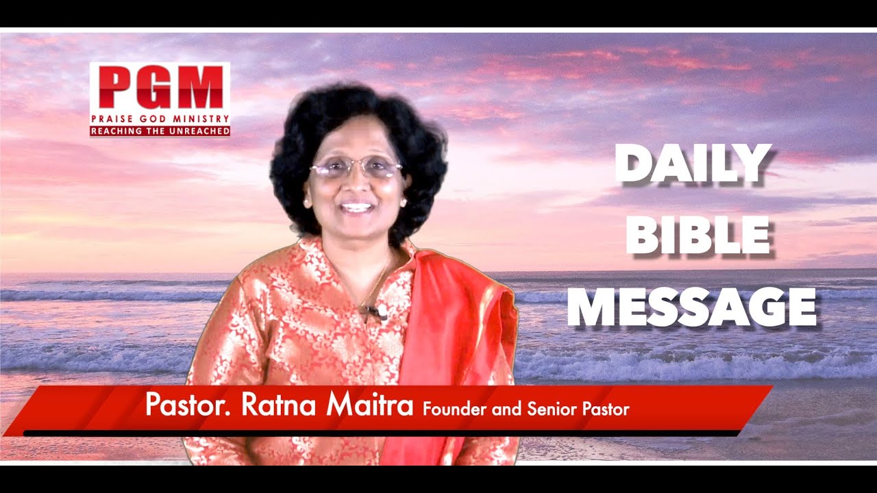 Thumbnail for Daily Bible Message 30 08 2022 | Psalms కీర్తనల గ్రంథము Chapter 119 Verse 11