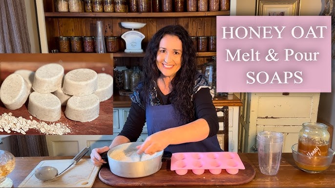 How to Make Your Own Shea Butter & Honey Melt & Pour Soap! SUPER Easy to  Make! - DIY 