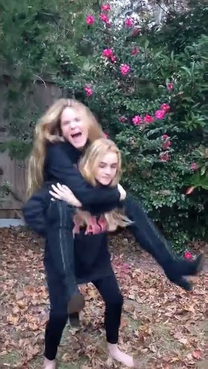 #liftcarry | Short girl gives piggyback ride to tall girl easily | #stronggirl #piggyback #liftcarry