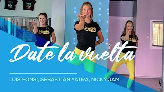 Luis Fonsi, Sebastián Yatra, Nicky Jam - Date la vuelta - Easy Fitness Dance Video - Choreo Resimi