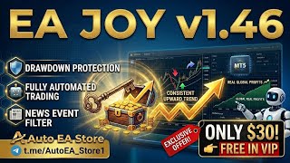 Best Forex EA MT5 2026 | EA Joy v1.46 Review & Setup | Best Low Drawdown Forex Robot 2026