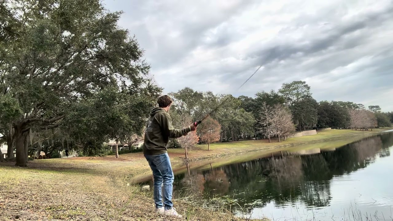Bass fishing