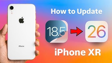 How to Update iPhone XR on iOS 26 Beta from iOS 18.5 - Install iOS 26 Beta on iPhone XR