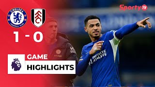 Chelsea vs. Fulham  (1-0)| 23/24 season | Round 21 | EPL Game Highlights - SportyTV image