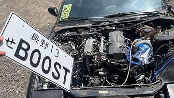 NEW CAR BUILD TUBRO KA24E-T S13 !!!!