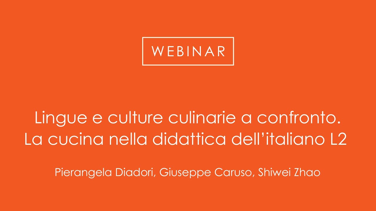Lingue e culture culinarie a confronto. La cucina nella didattica dell