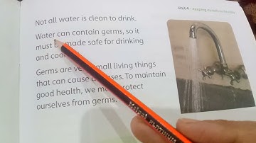 Oxford Supplementary Reading Material Understanding Stem Grade 1 Unit 4 Keeping Ourselves Healthy