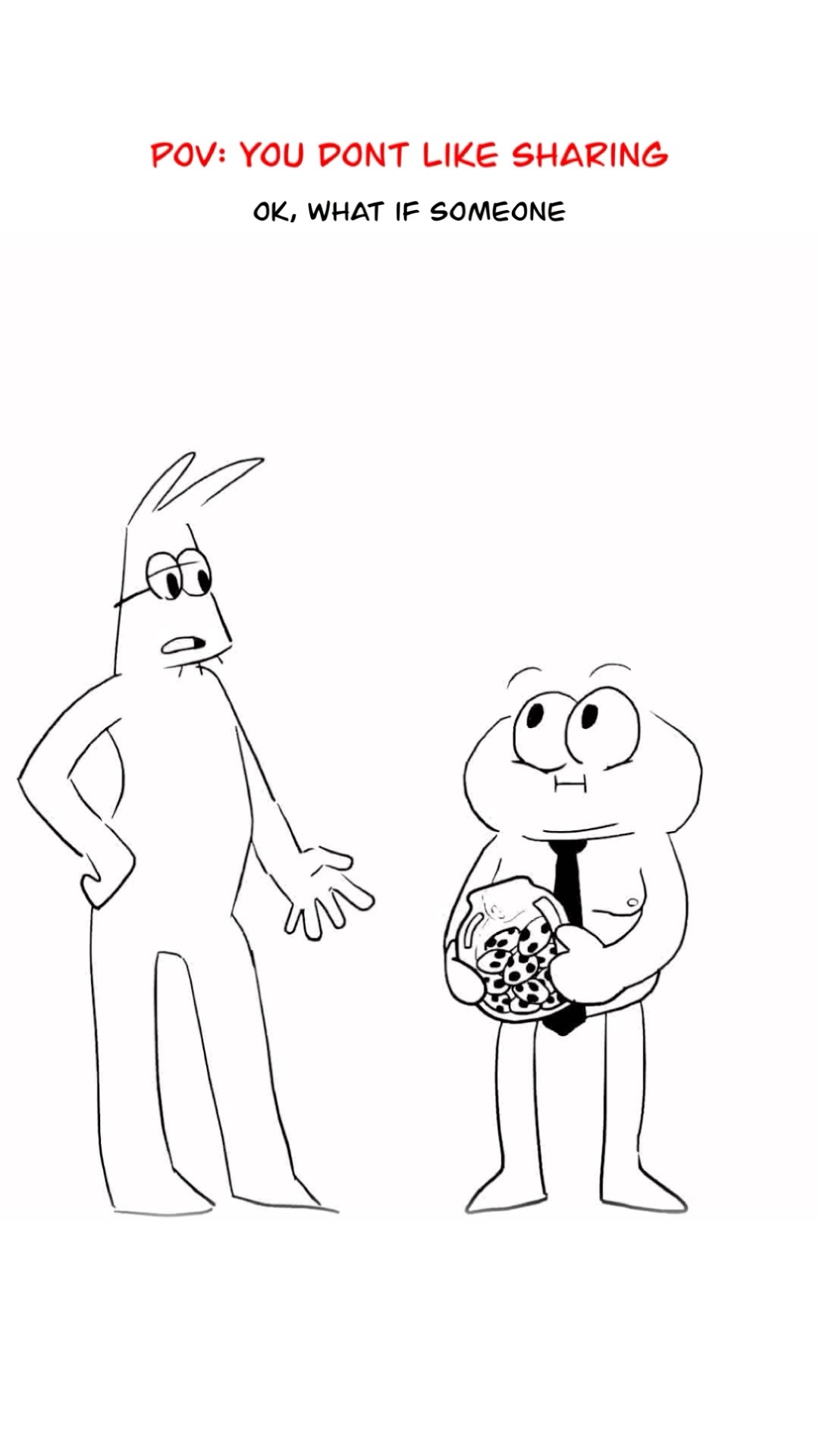 If You Have 10 Cookies… ? (Animation Meme) #shorts
