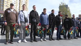 Девять жителей Реутова отправились на срочную службу 24.04.2024