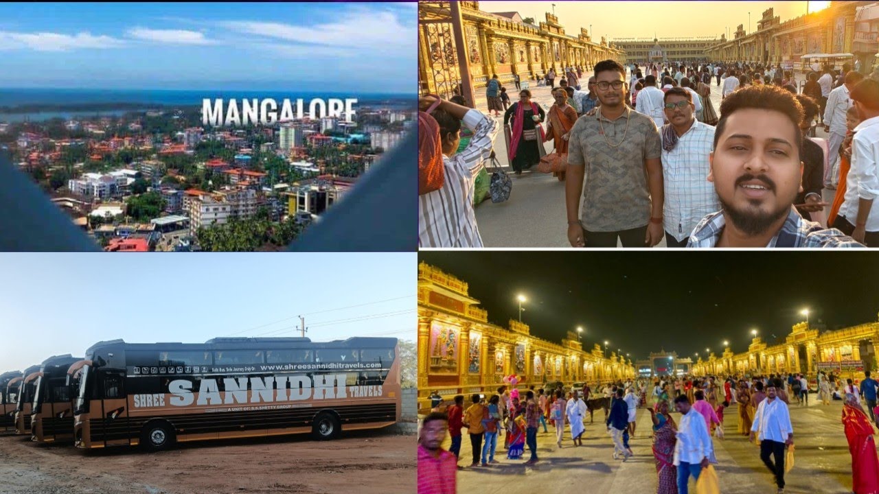 First trip with  bus video 🚍 ಮಂಗಳೂರು 🛣️    ರಾಯರ ಸನ್ನಿಧಿ ಮಂತ್ರಾಲಯ🚩 