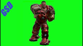 Franklin Hulk Buster Green Screens (Indian Bike Driving 3D)