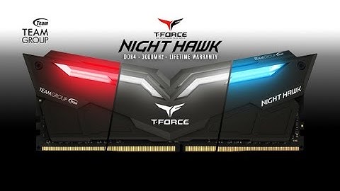 T-FORCE GAMING SERIES  Night Hawk  DDR4 SDRAM Desktop Memory module