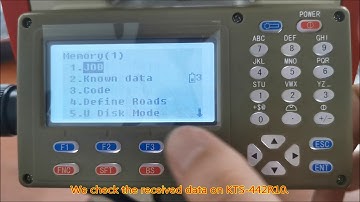 KTS 442R10 Data Transfer, Kolida, Professinal surveying equipment manufacturer