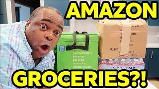 SERIOUSLY? GROCERIES FROM AMAZON?! [Trying Amazon Fresh]