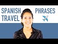 35+ Spanish Travel Phrases You Need to Know l Learn Spanish for Beginners!