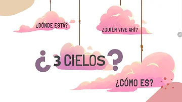 ¿Dónde están los 3 cielos en la Biblia?