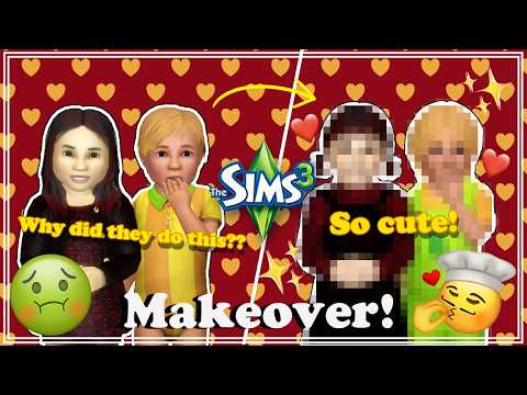 The UGLY babies of Bridgeport (DISGUSTING!)🤢 || The Sims 3: Townie Makeover || (Download Sim)