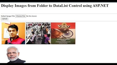Display images from folder to DataList Control using asp net C#
