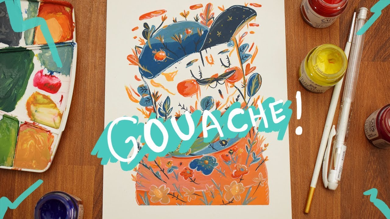 5 Consejos para pintar con Gouache - Tutoriales arte de Totenart