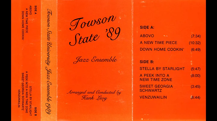 Towson State University Jazz Ensemble - 1989 - 06 ...