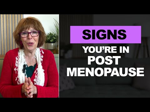 Signs you're in post-menopause | When are you considered to be post-menopausal? - video from A Vogel