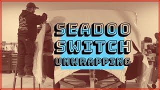 Sea-Doo Switch Unwrapping: How to Remove the Cover and Set Up Your New Pontoon Boat