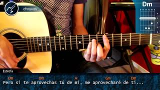 Cómo tocar 'Aprovéchate' Café Tacuba en Guitarra Acústica (HD) Tutorial  Christianvib