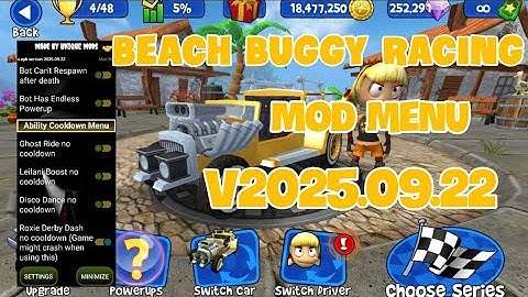 Beach buggy racing mod menu v 2025.09.22 | 2025 | 