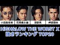 HiGH&amp;LOW THE WORST X 強さランキング TOP20