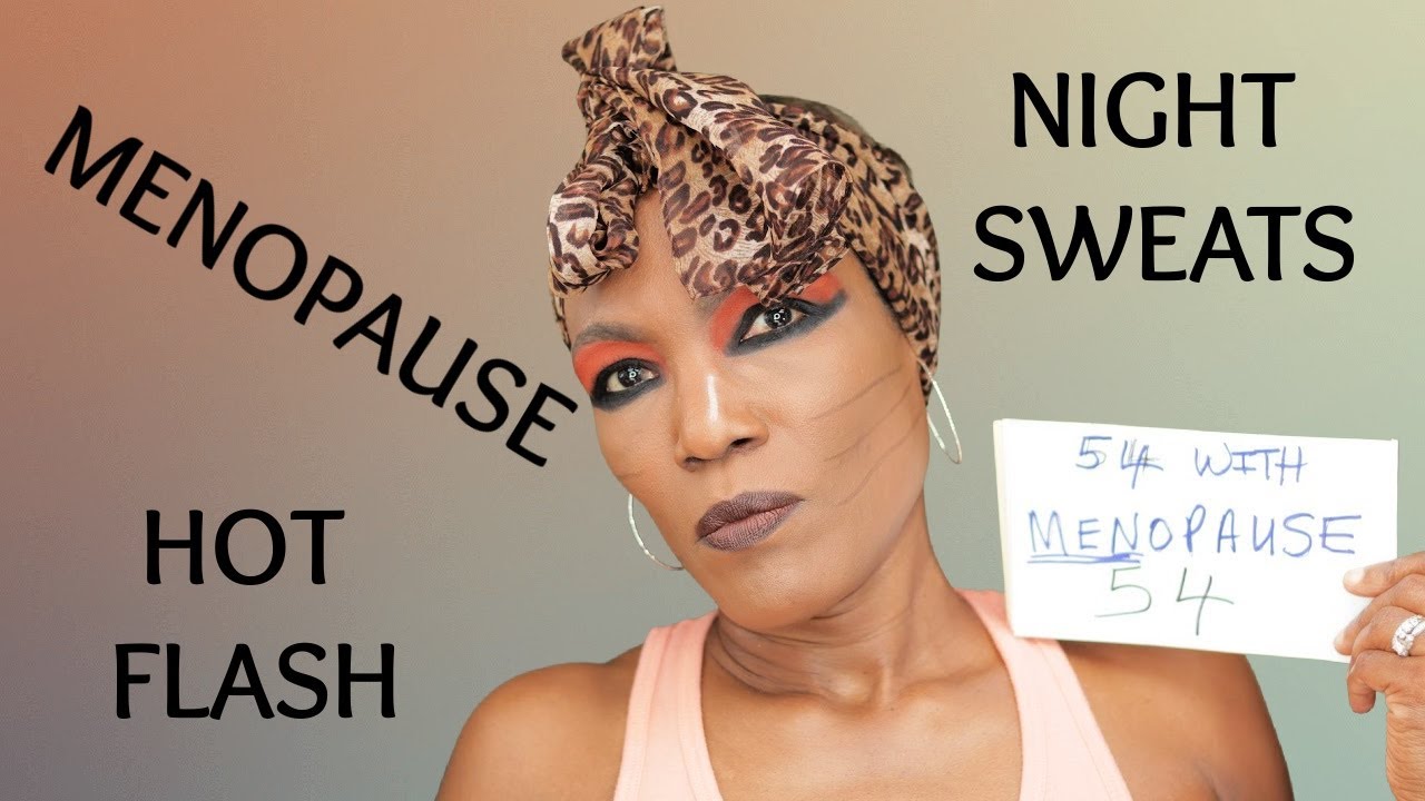 MENOPAUSE HOT FLASH COLD SWEAT WRINKLES SAGGY SKIN WOMAN OVER