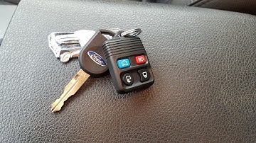 How to program Your Ford Key and key Fob. Mustang GT 05 - 09 demonstration.