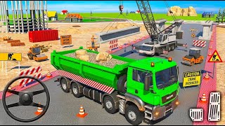 Real JCB Excavator Simulator 3D Construction Truck Driving Game - Android Gameplay screenshot 2