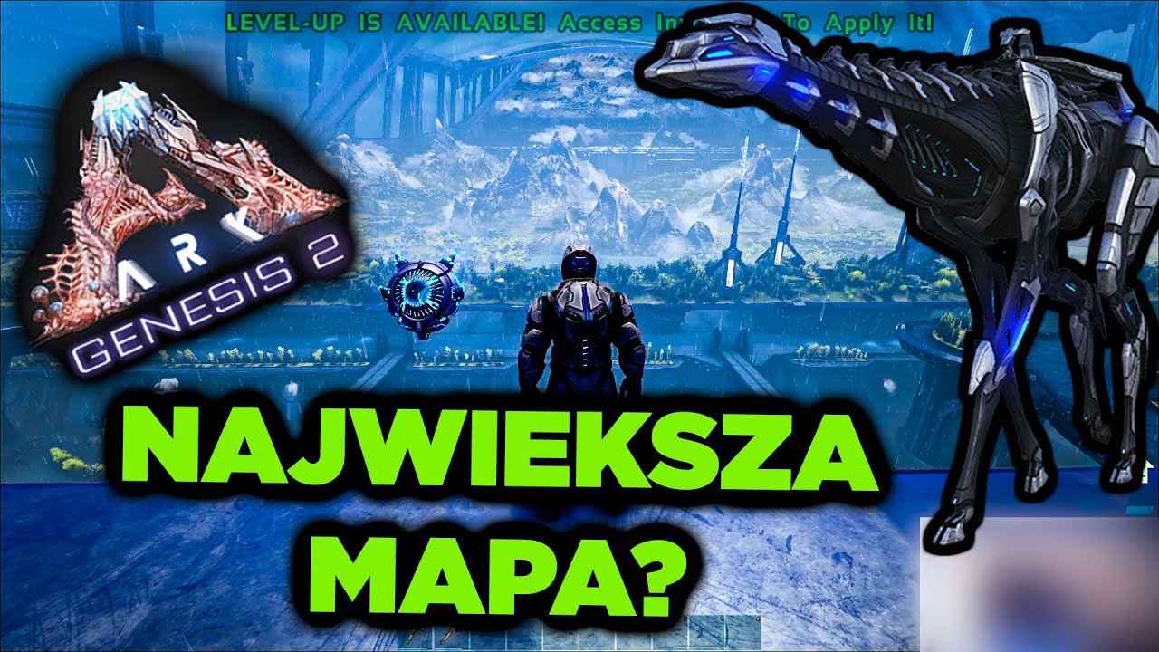 NAJWIEKSZA Mapa! Najlepsze DLC? | Ark Genesis Part 2 [#01] - YouTube