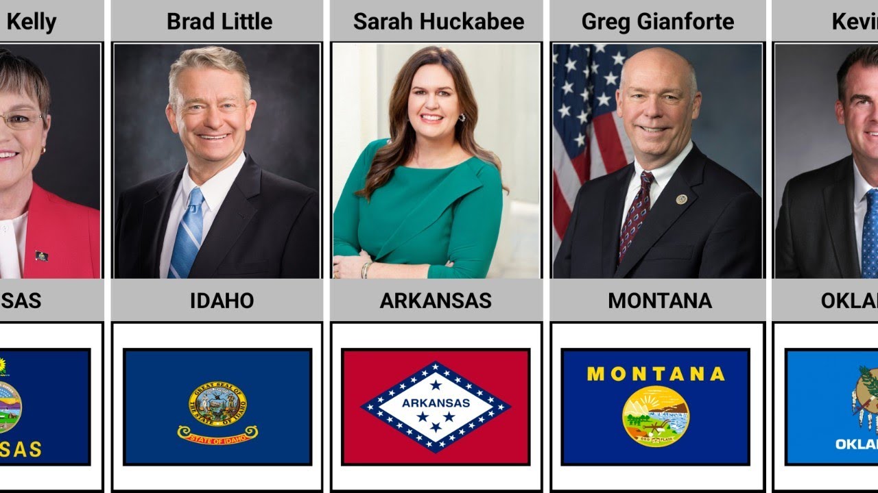 Governor Of Every US State