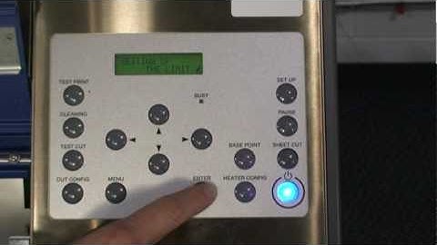 Roland SOLJET Pro III Series: Limit Initialization - All Graphic Supplies