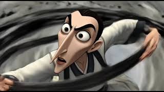 Legendary Ink Master – Avatar Waterbending Inspired Wuxia Scene